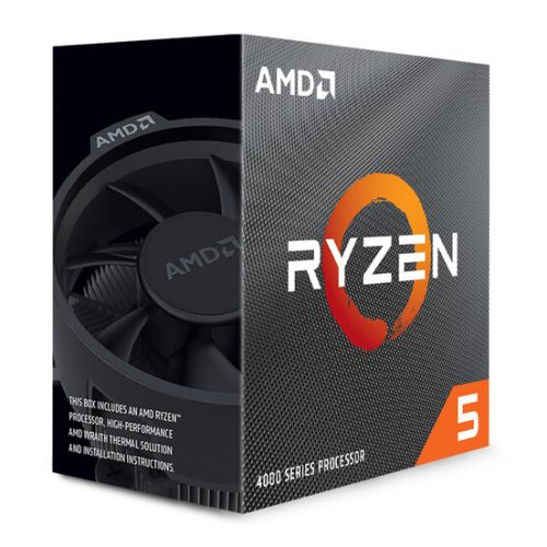 AMD Ryzen 5 4500 CPU with Wraith Stealth Cooler, AM4, 3.6GHz (4.1 Turbo), 6-Core, 65W, 11MB Cache, 7nm, 4th Gen, No Graphics AMD Ryzen 5 4500 CPU with Wraith Stealth Cooler, AM4, 3.6GHz (4.1 Turbo), 6-Core, 65W, 11MB Cache, 7nm, 4th Gen, No Graphics